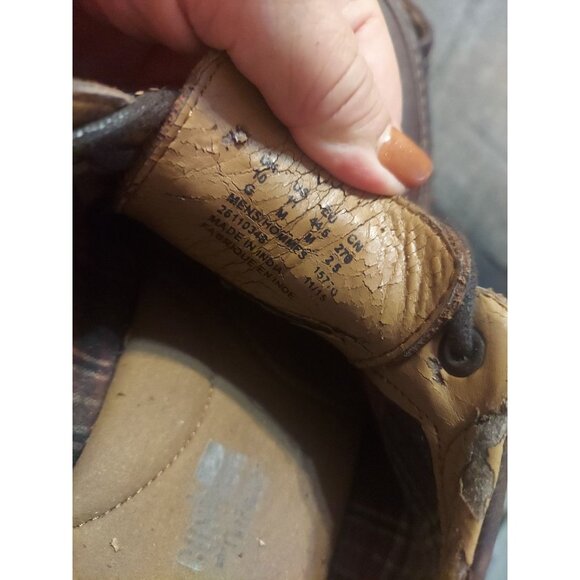 Clarks Kyros 26110348 Brown Pebbled Dress Casual Oxfords Men's US 11 M Ortholite - Picture 12 of 12